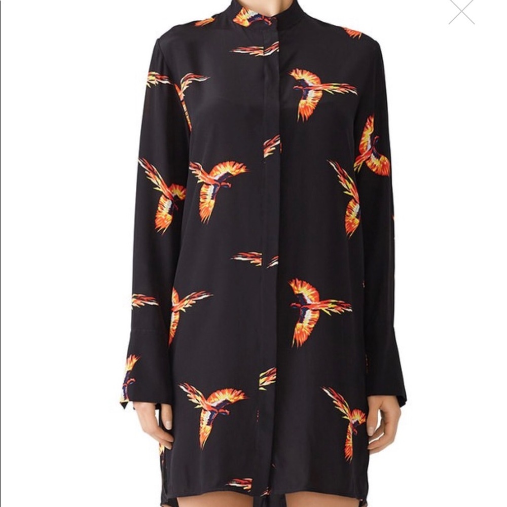 DVF AURORA BLACK DRESS
